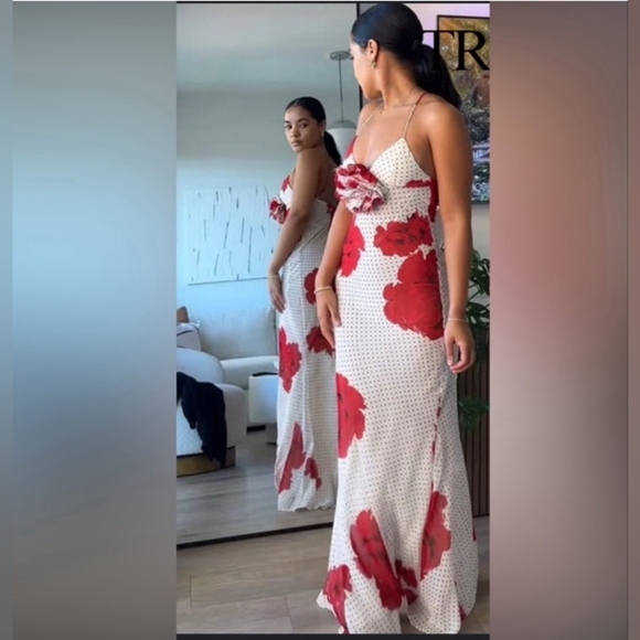 Zara Floral Print Dress - Picture 6 of 9